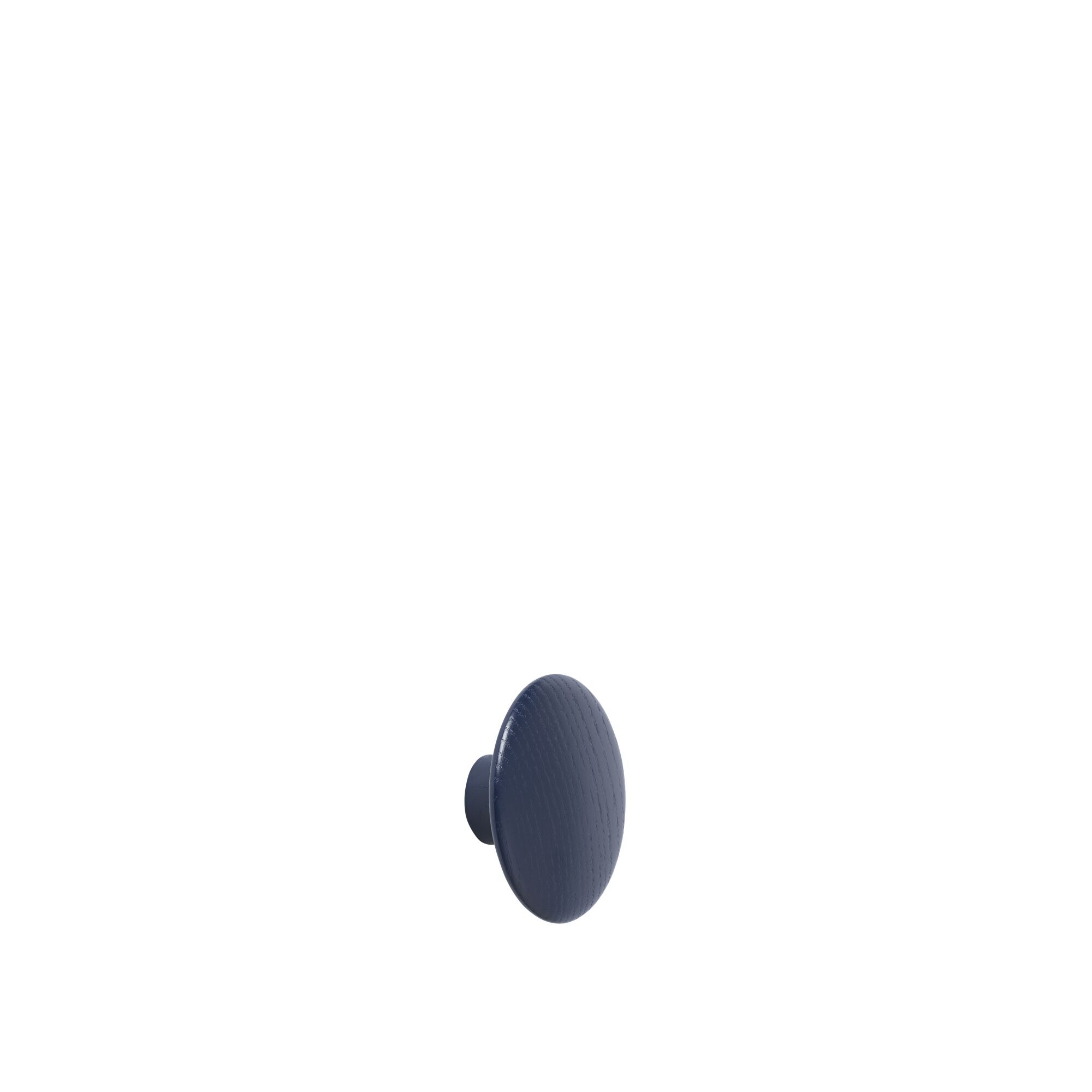 Dots Crochet Bois Ø6.5 Bleu Nuit