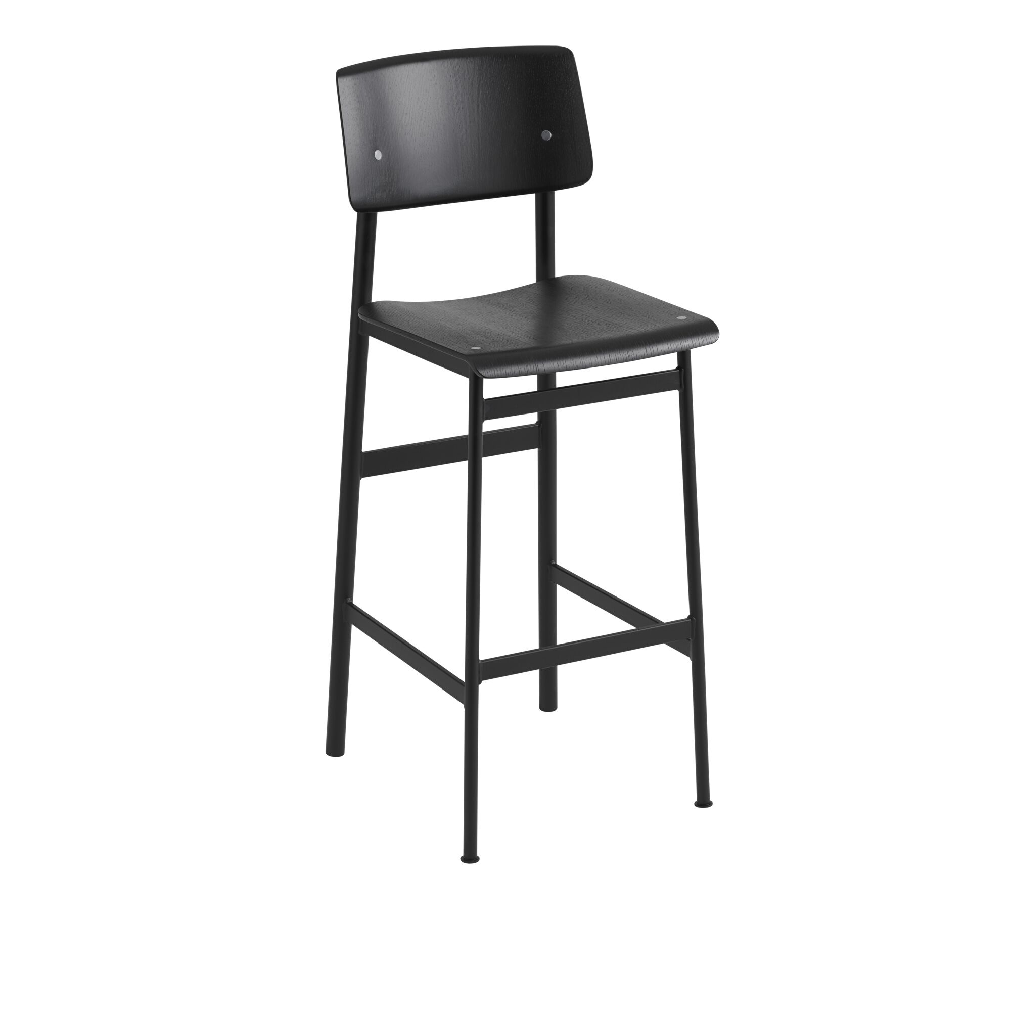 Loft Barstol Sort H108,5
