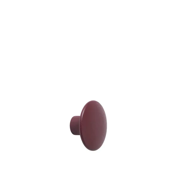 Dots Wood Ø9 Burgundy