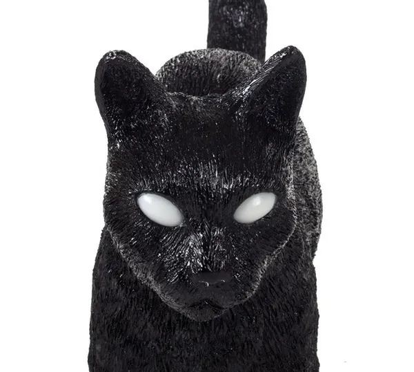 Jobby The Cat Table Lamp Black