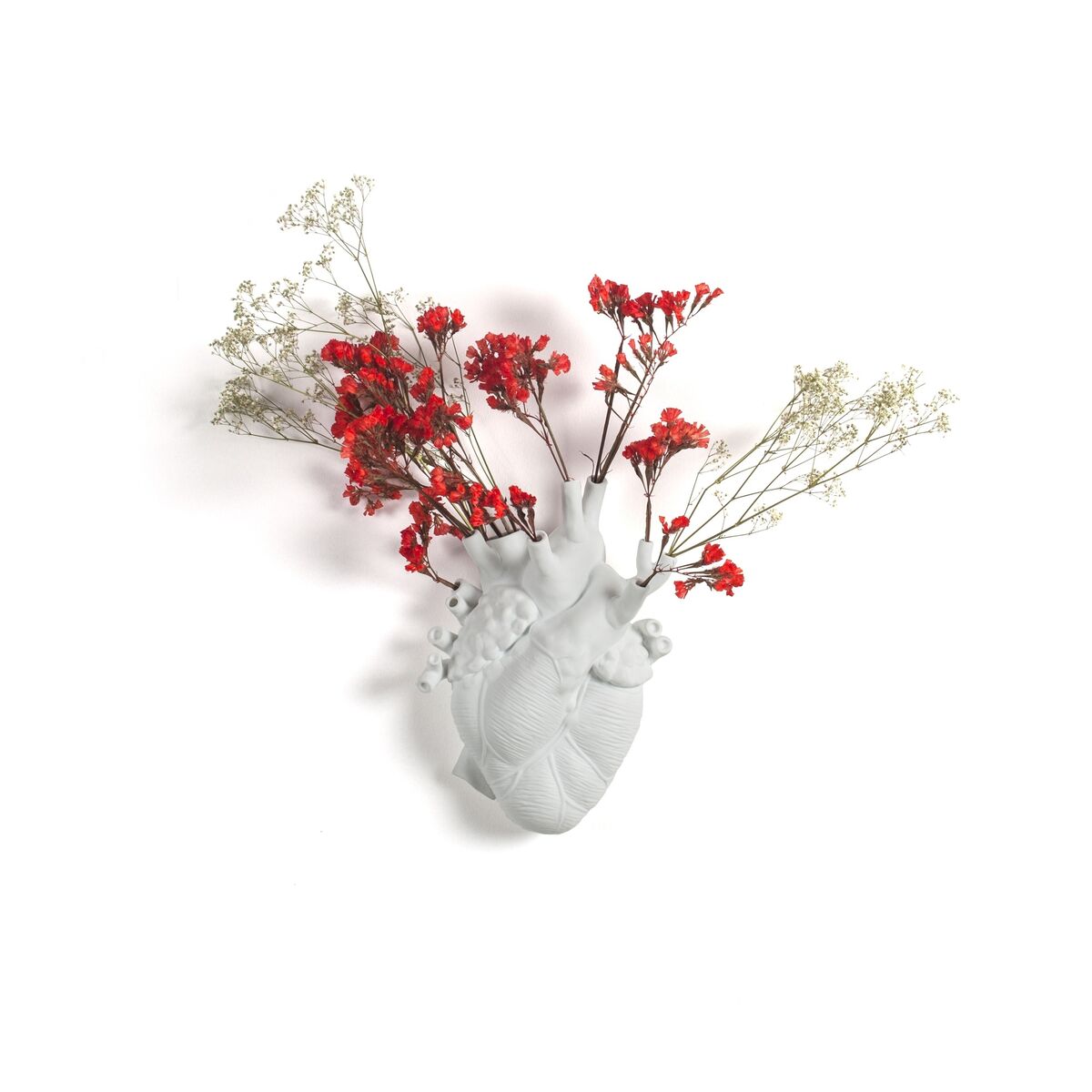 Love In Bloom Vase Weiß