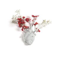 Love In Bloom Vase Weiß