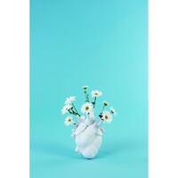 Love In Bloom Vase Weiß