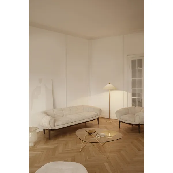 Tynell Collection 9602 Vloerlamp Canvas Lampenkap