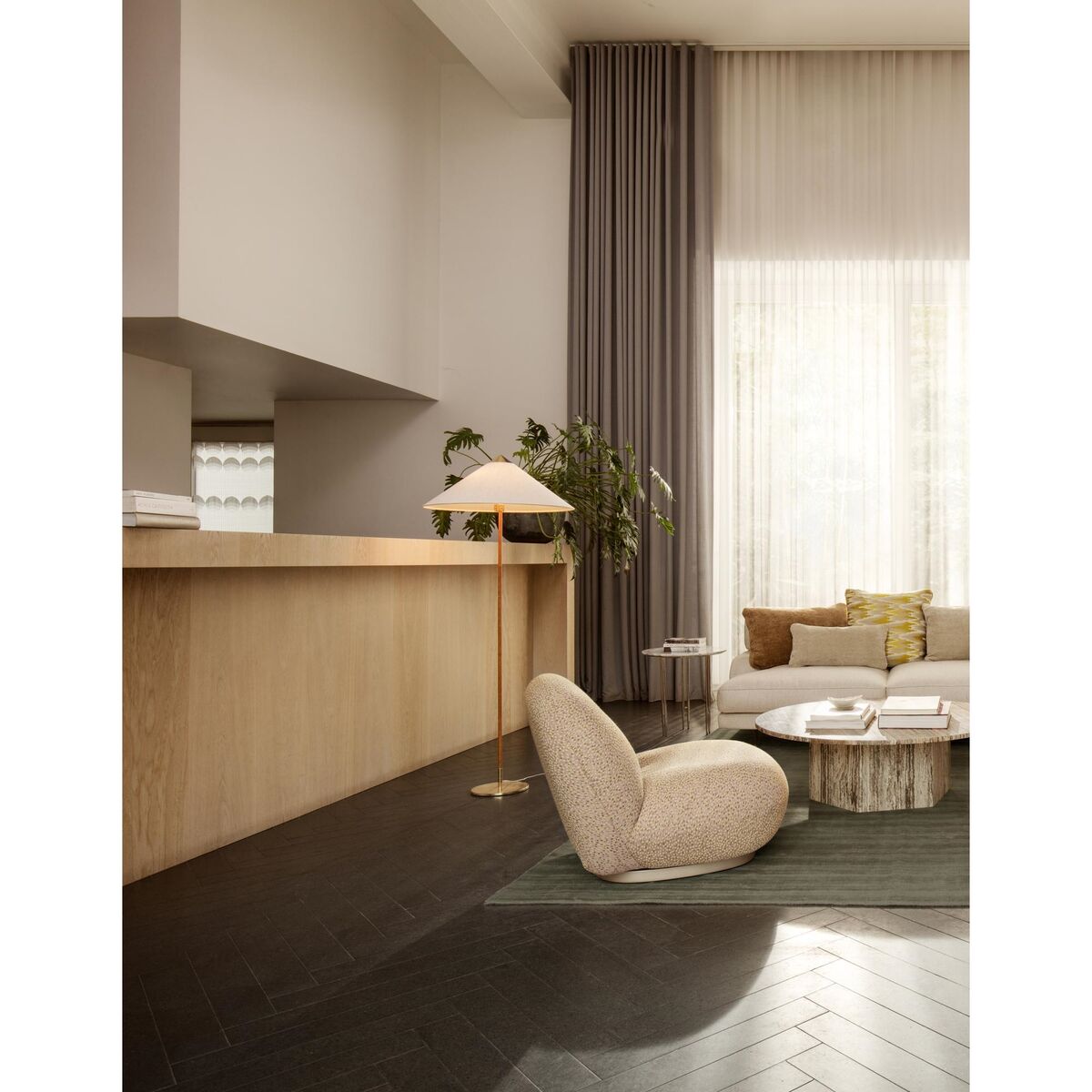 Tynell Collection 9602 Stehlampe mit Lampenschirm