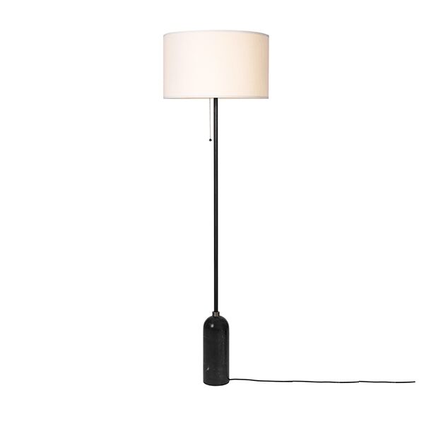 Gravity Golvlampa Stor Svart/ Vit