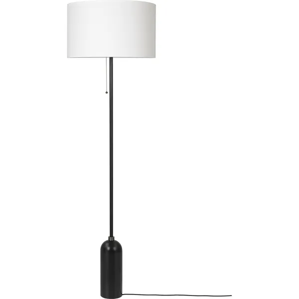 Gravity Floor Lamp Large Black/Canvas