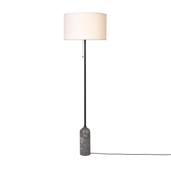 Gravity Golvlampa Gr&aring; Svart/ Vit