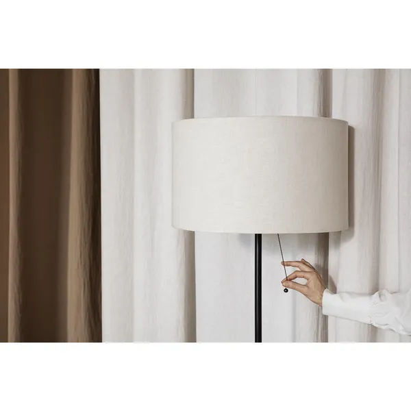 Gravity Floor Lamp Gray Black/Canvas
