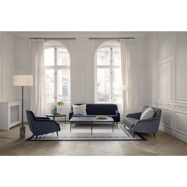 Gravity Floor Lamp Gray Black/Canvas