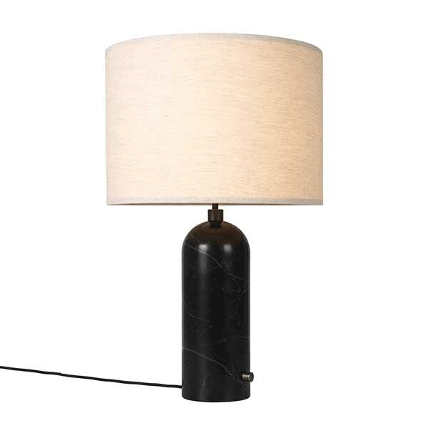 Gravity Bordslampa Stor Svart/Canvas