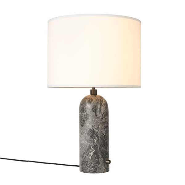 Gravity Bordslampa Stor Gr&aring; Svart/ Vit