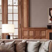 Gravity Table Lamp Large Gray Black/ White