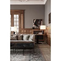 Gravity Table Lamp Small Black/Canvas
