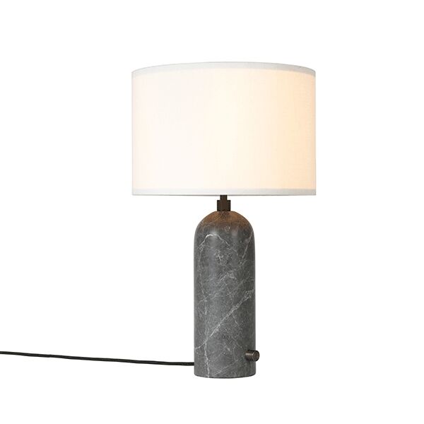Gravity Bordslampa Liten Gr&aring; Svart/ Vit