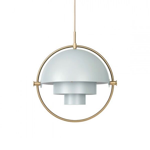 Multi-Lite Suspension Gris & Laiton
