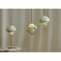 Multi-Lite Pendel Stor Rose & Messing