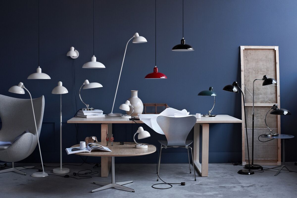Kaiser Idell 6631 Luxus Bordlampe Hvid