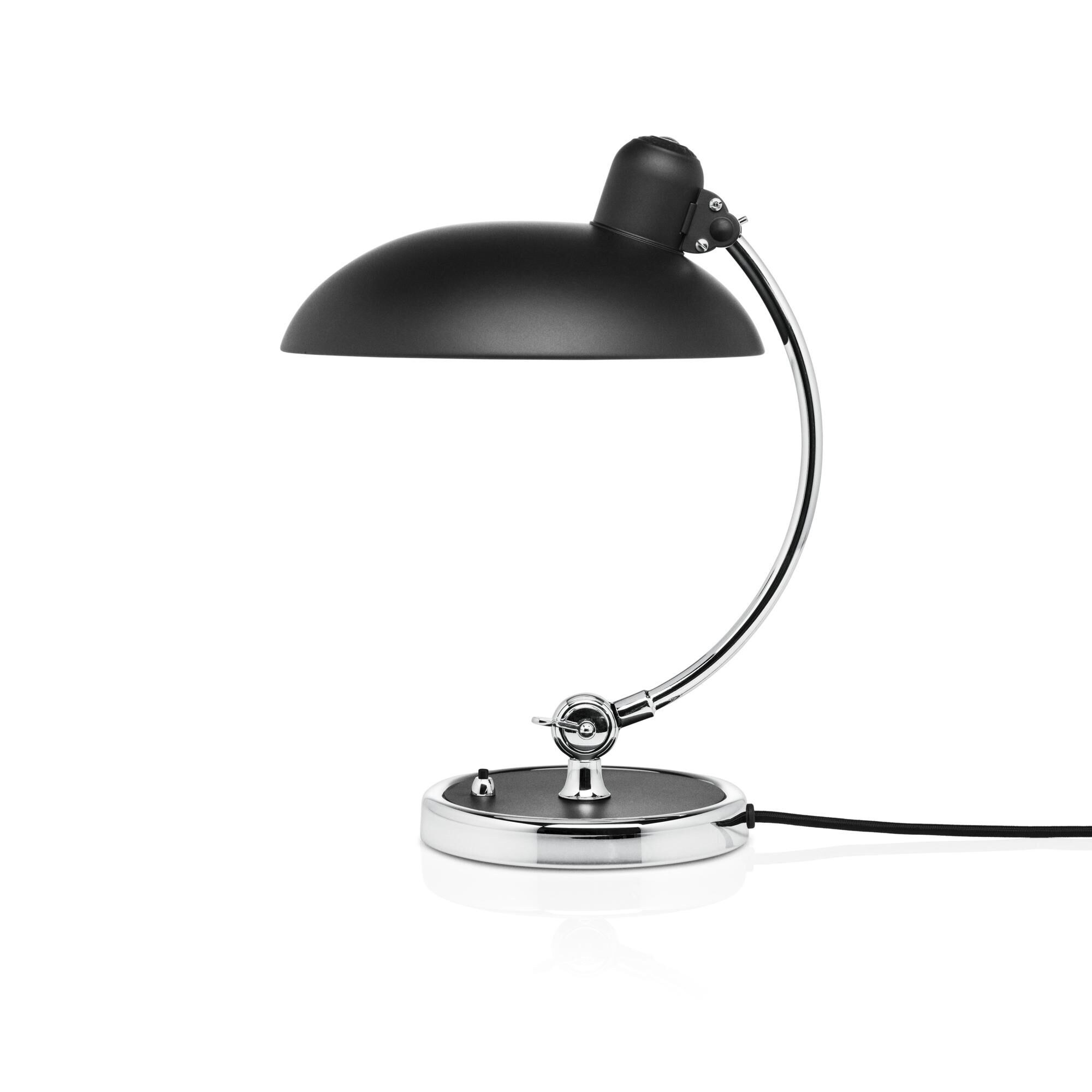 Svart Idell 6631 Luxus Bordslampa Matt