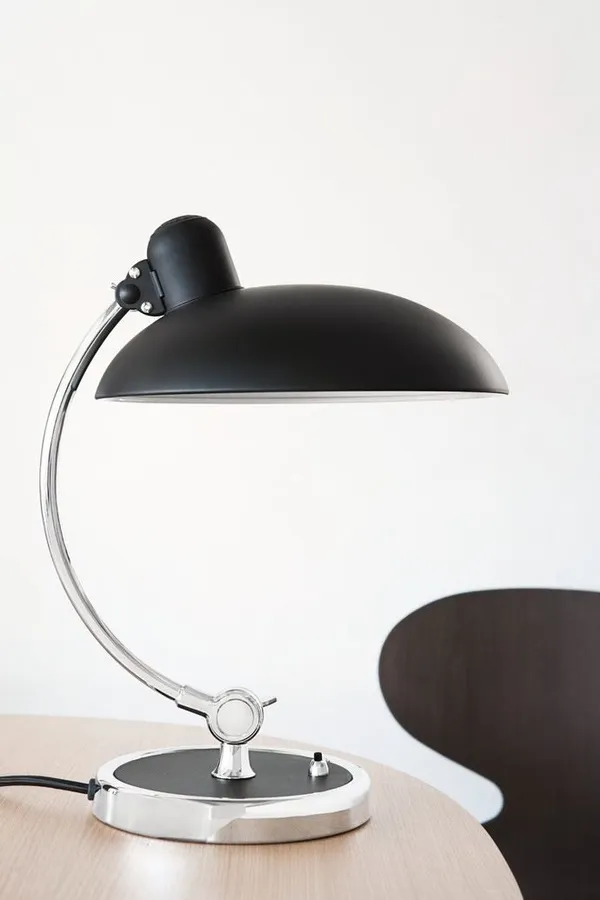 Lampa Stołowa Kaiser Idell 6631 Luxus, Matowy, Czarny
