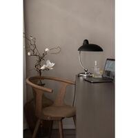 Lampa Stołowa Kaiser Idell 6631 Luxus, Matowy, Czarny