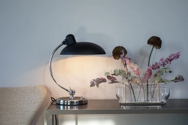 Lampa Stołowa Kaiser Idell 6631 Luxus, Matowy, Czarny