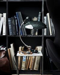 Kaiser Idell 6631 Luksusowa Lampa Stołowa Ciemnozielona