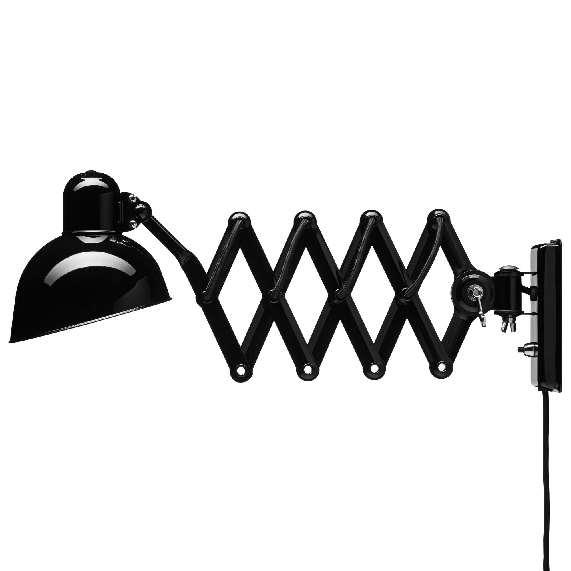 Kaiser Idell 6718 V&auml;gglampa Svart