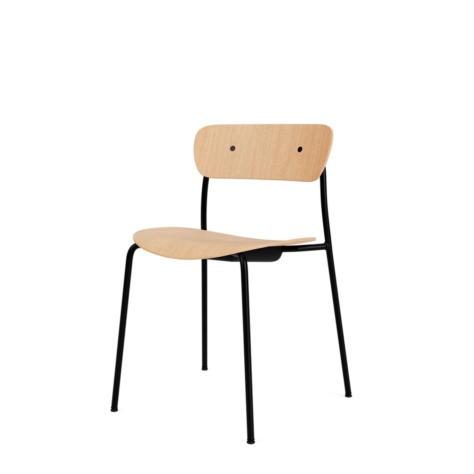 Pavilion AV1 Spisebordsstol Eg/Sort