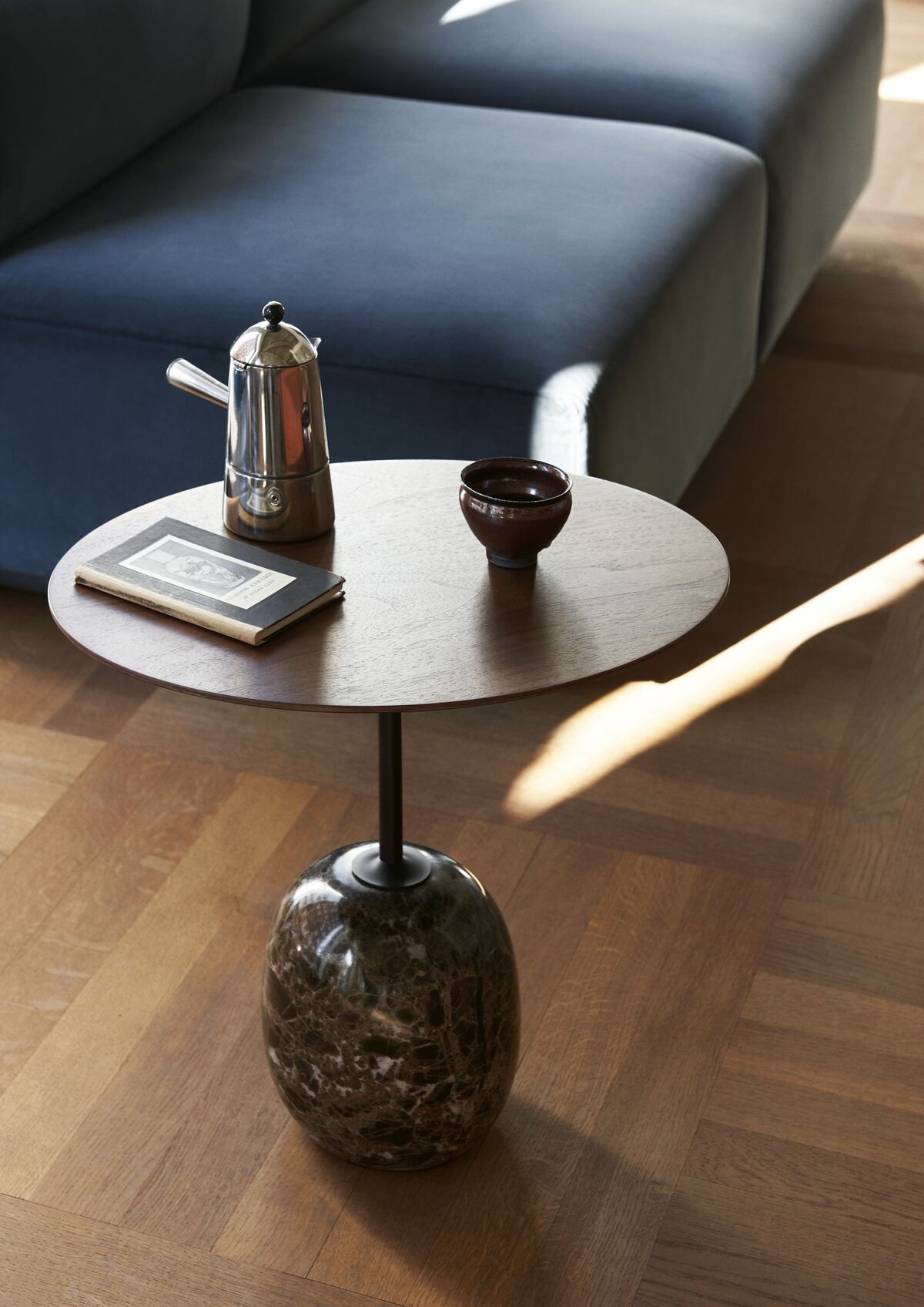 Lato LN8 Coffee Table Warm Black/ Emparador Marble