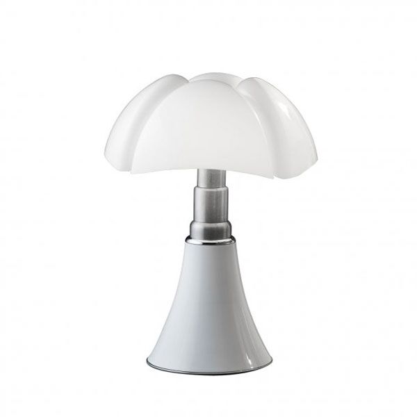 Pipistrello 1965 Bordslampa Medium Vit