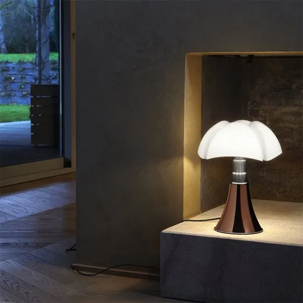 Pipistrello 1965 Table Lamp Dark Brown