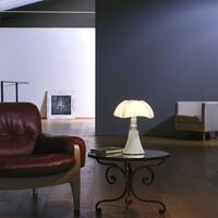 Pipistrello 1965 Table Lamp Mini Dark Brown Without Cord