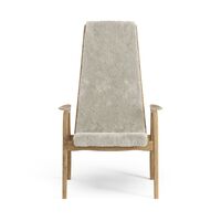 Lamino Lænestol Høj Olieret Eg/Moonlight/Fåreskind