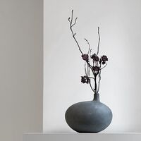 Submarine Vase Small Dark Grey