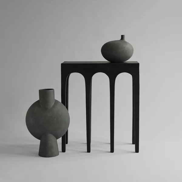 Submarine Vase Small Dark Grey