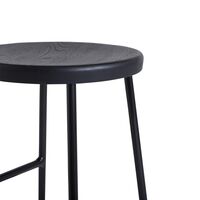 Cornet Bar Stool H65 Black
