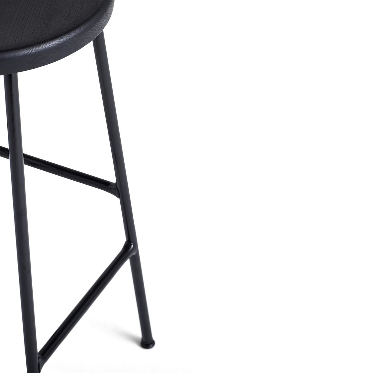 Cornet Bar Stool H65 Black