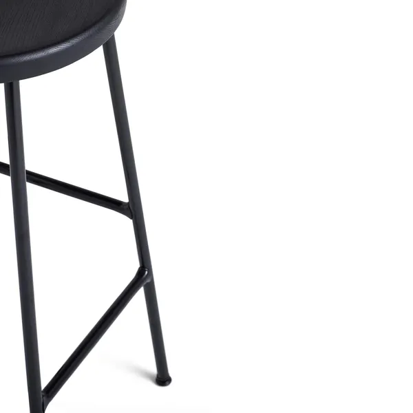 Cornet Bar Stool H65 Black