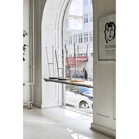 Cornet Barhocker H65 Chrom/ Eiche Geölt