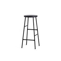 Tabouret de Bar Cornet H75 Noir