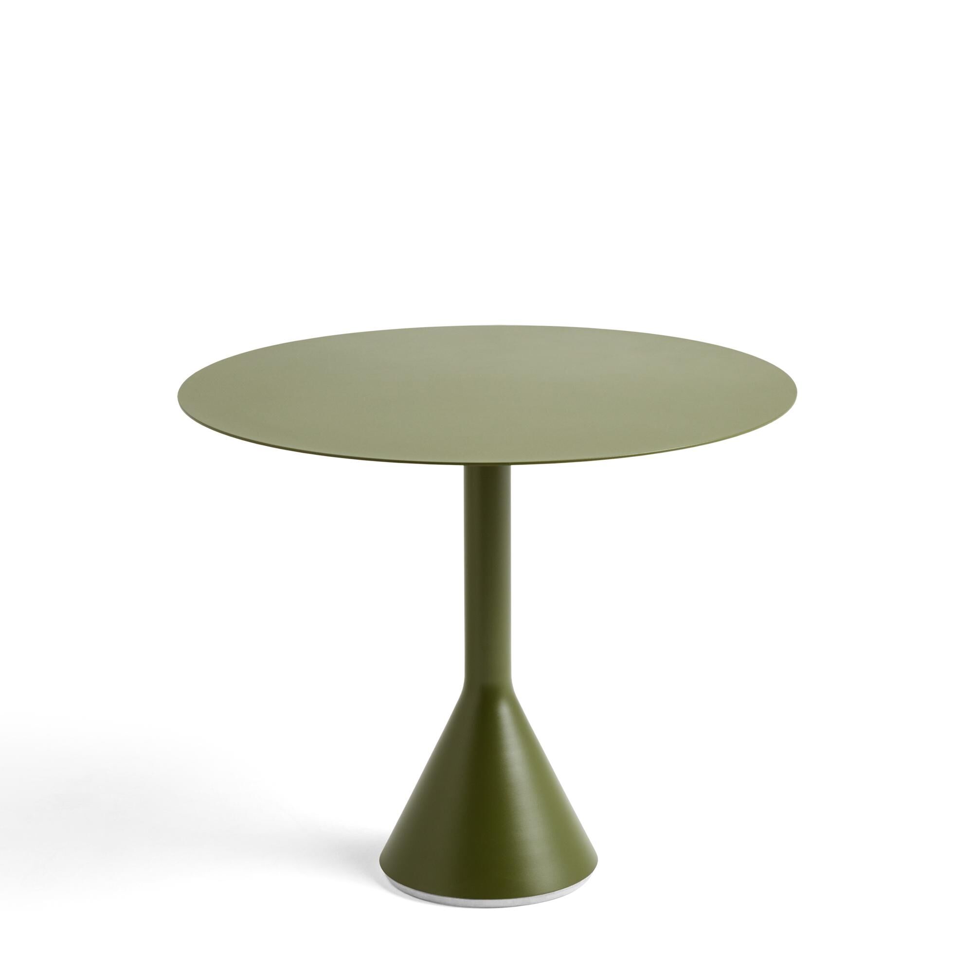 Table Cône Palissade Ø90 Olive