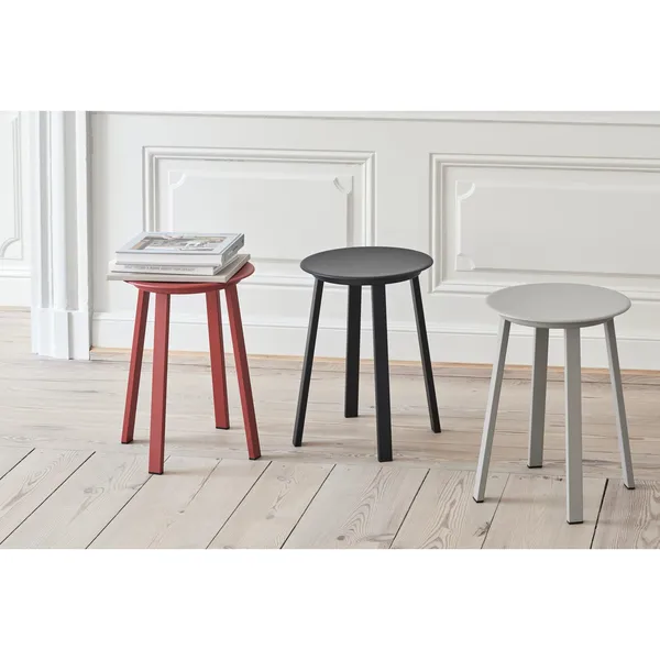 Revolver Stool Gray