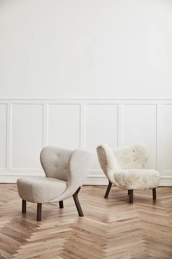 Little Petra VB1 Armchair Karakorum 003/Walnut
