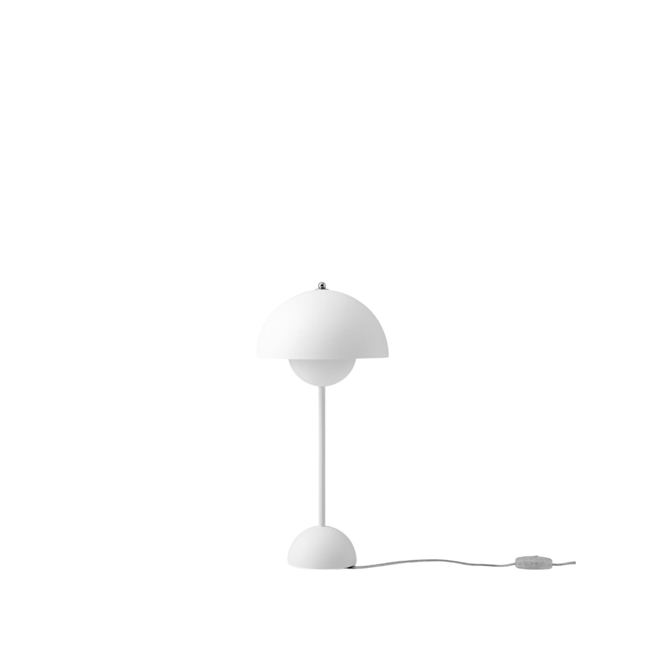 Lampe à Poser Flowerpot VP3 Blanc Mat