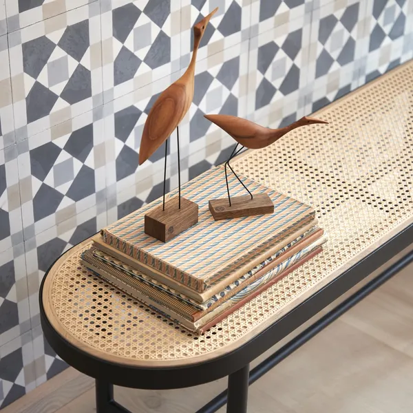 Be My Guest Bench French Cane