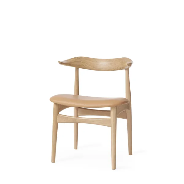 Cow Horn Dining Chair Oak/Soavé