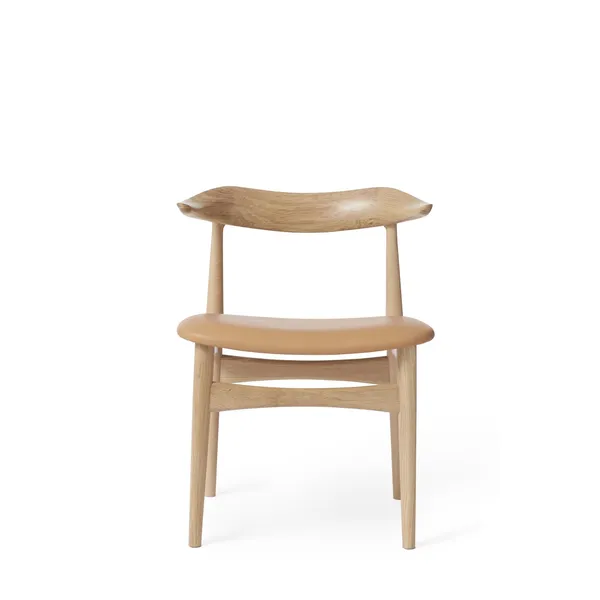 Cow Horn Dining Chair Oak/Soavé