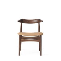 Cow Horn Dining Chair Walnut/Soavé