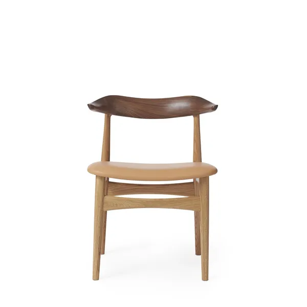 Cow Horn Dining Chair Oak/Soavé